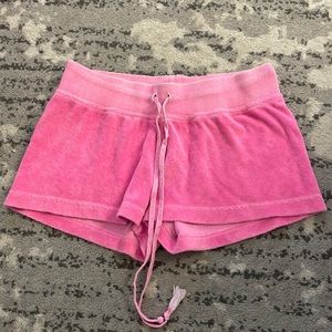 Pink size M hard tail shorts